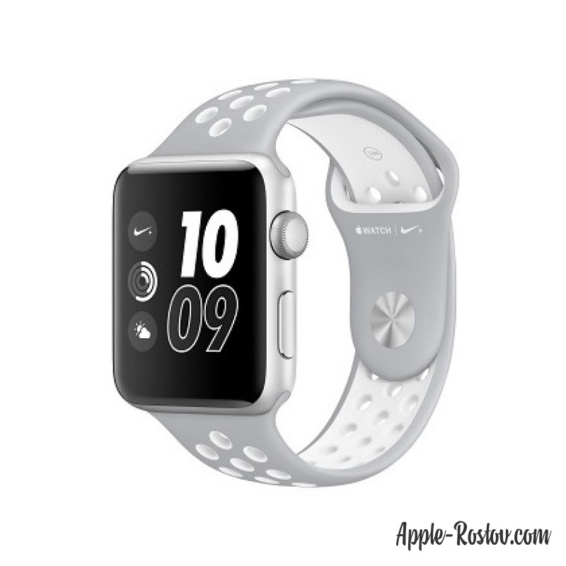 Apple Watch NIKE+ 38 mm silver/silver - white Apple Watch NIKE+ 38 mm silver/silver - white