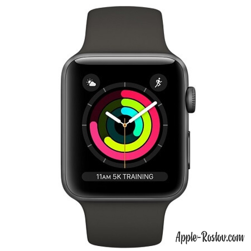 Apple Watch 3 38mm Space Gray/Gray Apple Watch 3 38mm Space Gray/Gray